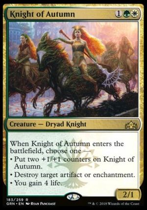 Knight of Autumn (Guilds of Ravnica)