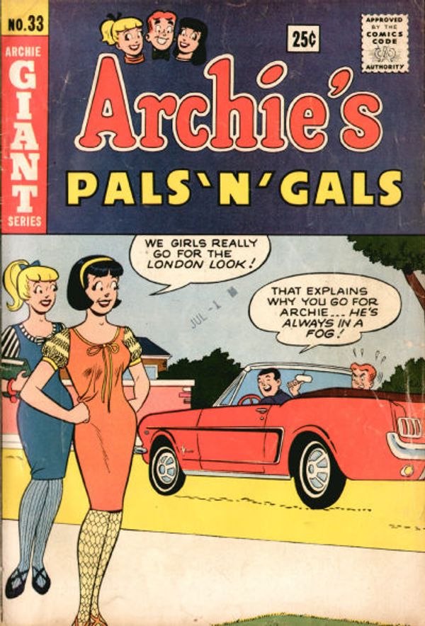 Archie's Pals 'N' Gals #33