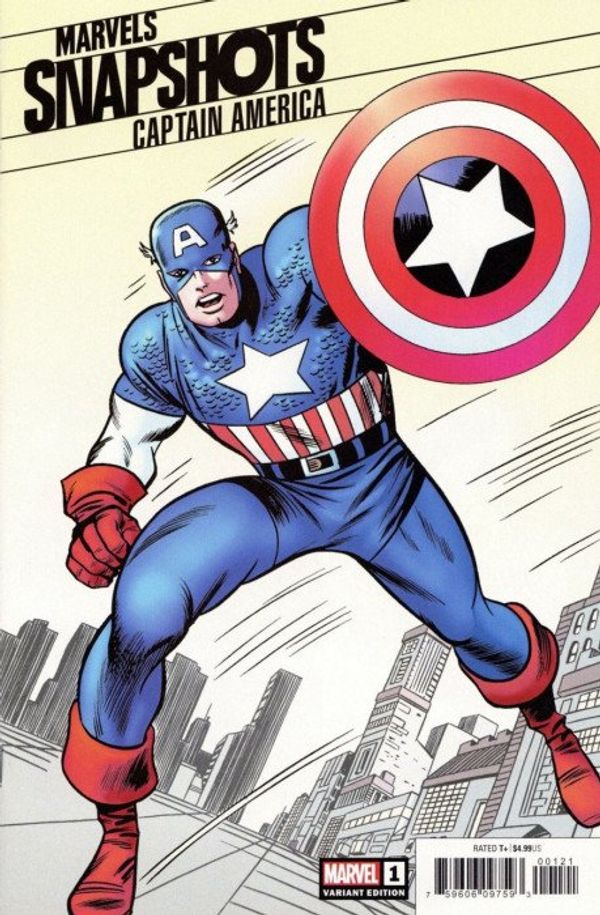 Captain America: Marvels Snapshots #1 (Kirby Hidden Gem Variant)