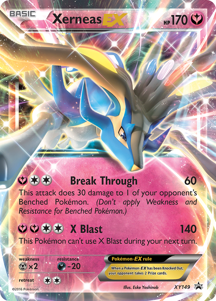 Xerneas EX (XY149) - XY Black Star Promos Pokémon Card