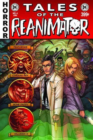 Re-Animator #4 (Cover B 10 Copy Mangum B&amp;w Inc)