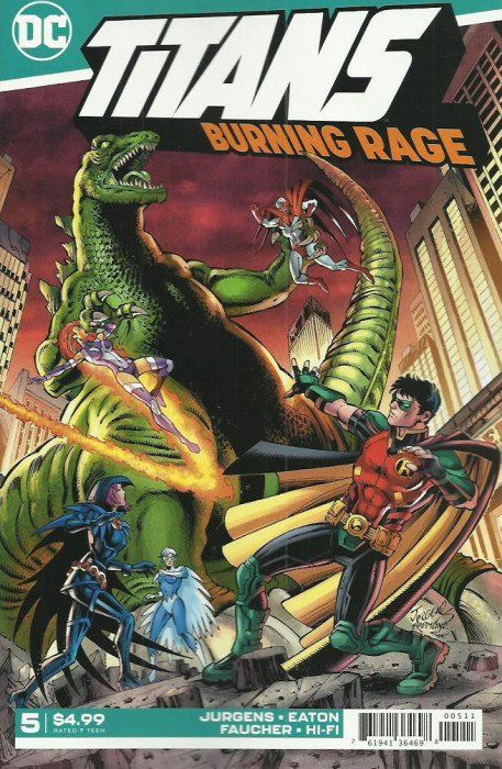 Titans: Burning Rage #5 Comic