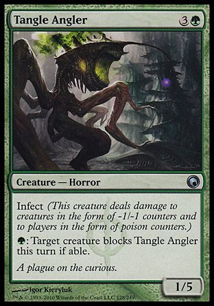 Tangle Angler (Scars of Mirrodin) Trading Card