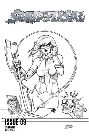 Sonjaversal #9 (Cover F 10 Copy Cover Linsner B&amp)