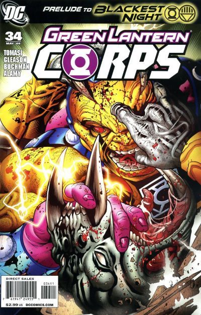 Green Lantern Corps #34 Comic
