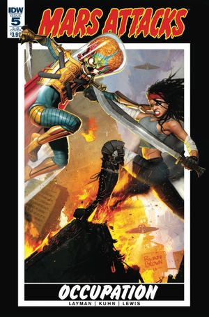 Mars Attacks: Occupations #5 (Subscription Variant)