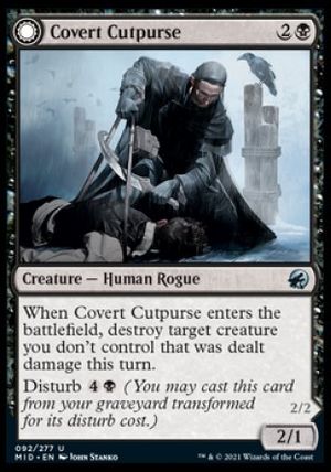 Covert Cutpurse (Innistrad: Midnight Hunt)