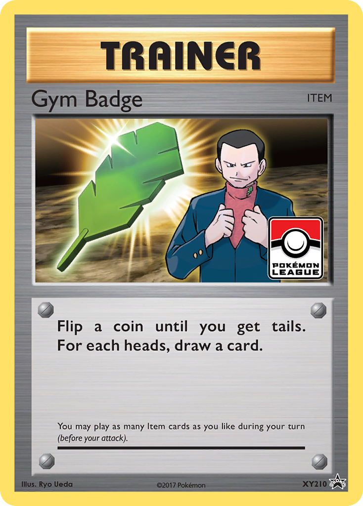 Gym Badge (XY210) - XY Black Star Promos Pokémon Card