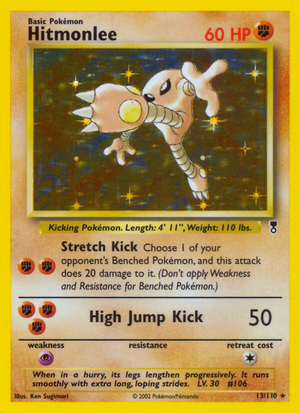 Hitmonlee (13/110) - Legendary Collection (Reverse Holo)