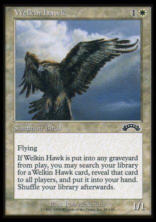 Welkin Hawk (Exodus) Trading Card