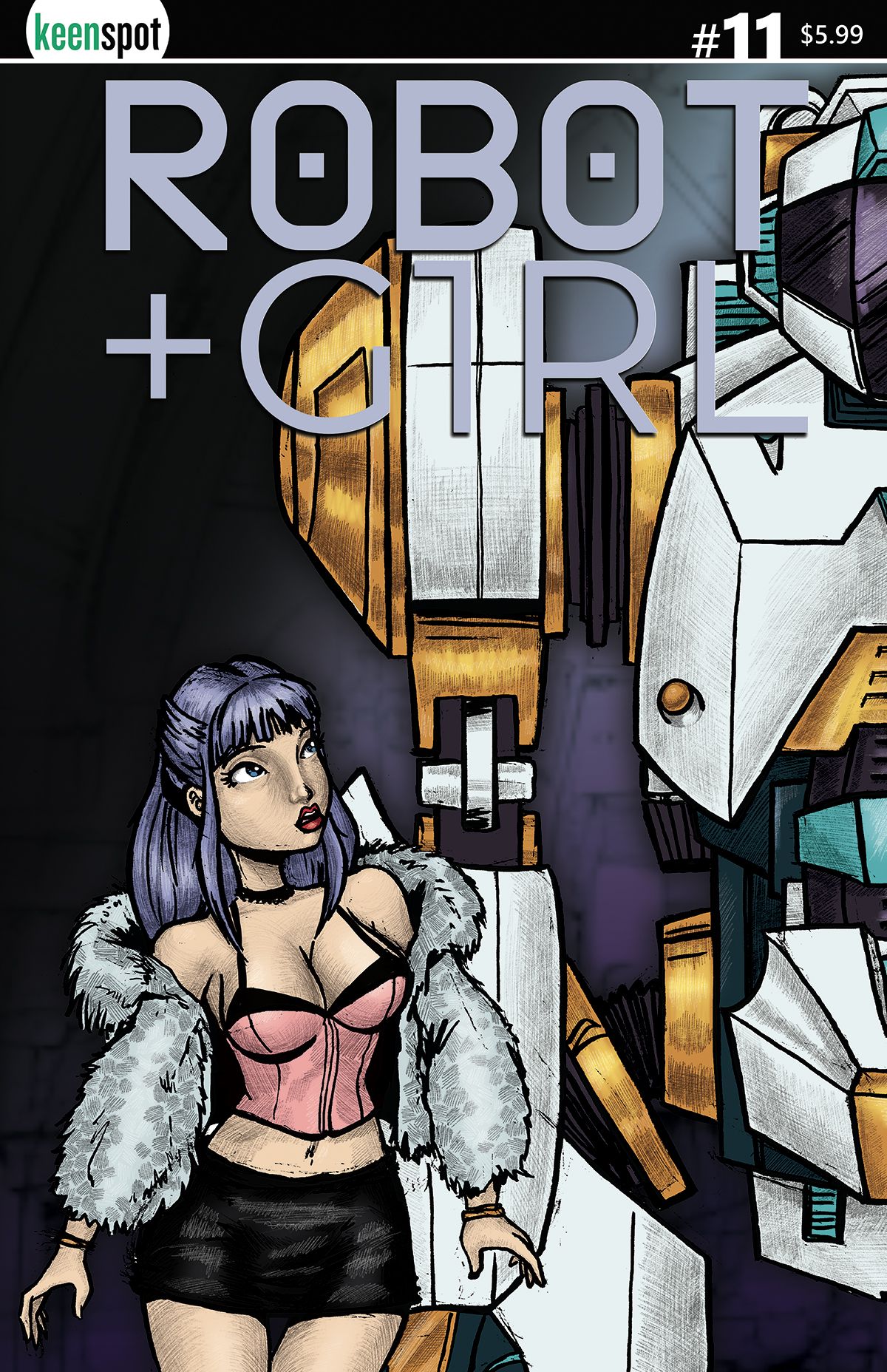 Robot + Girl #11 Comic