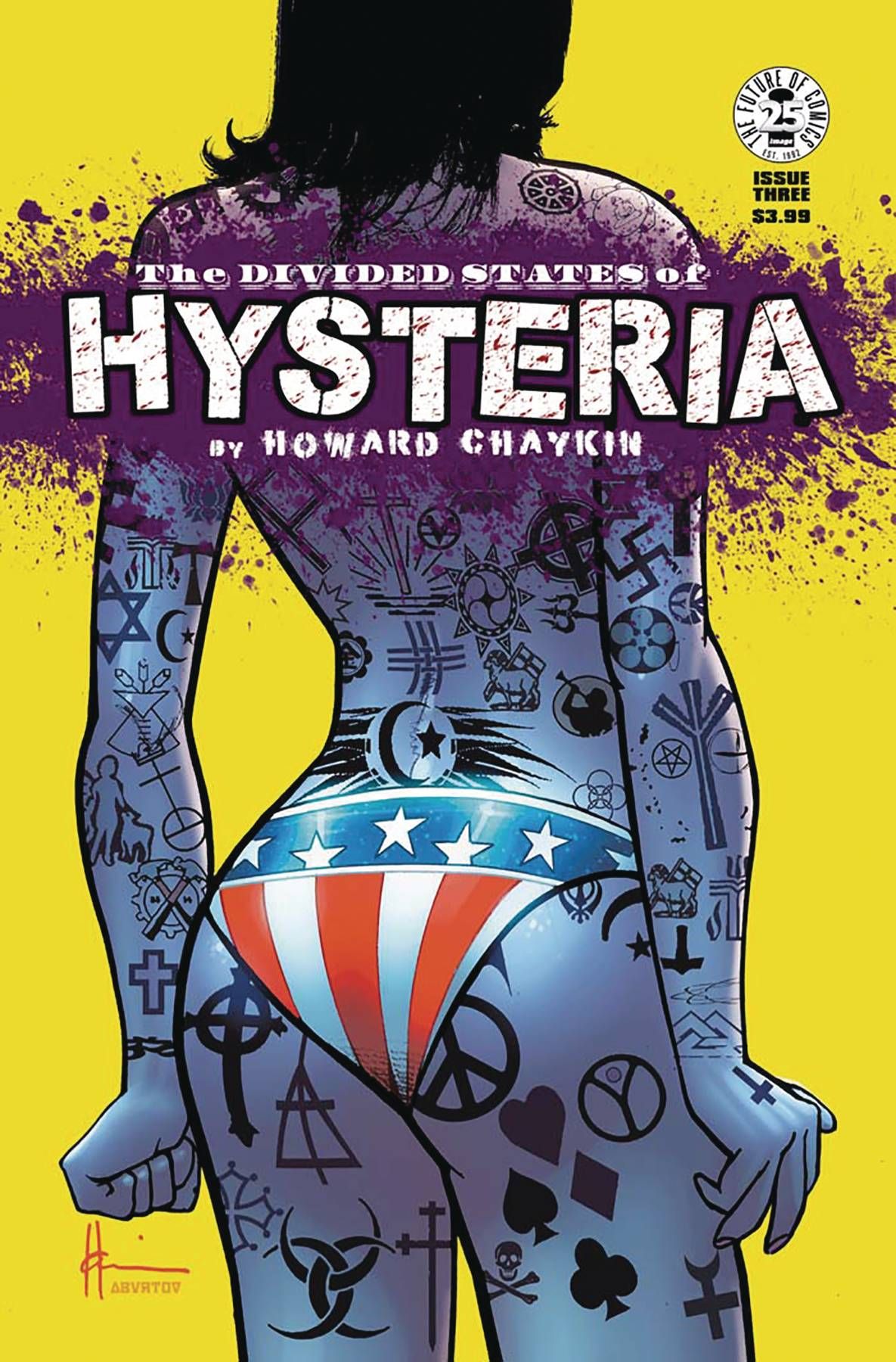 The Divided States of Hysteria  #3 Comic