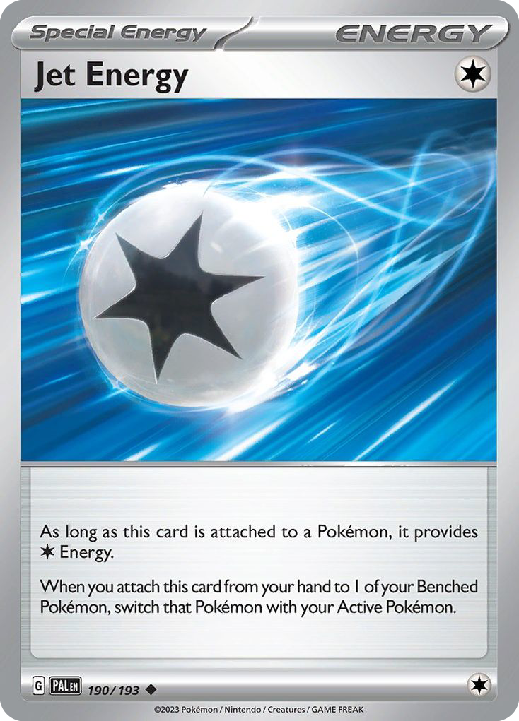 Jet Energy (190/193) - Paldea Evolved Pokémon Card