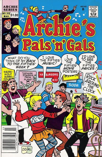 Archie's Pals 'N' Gals #213 Comic