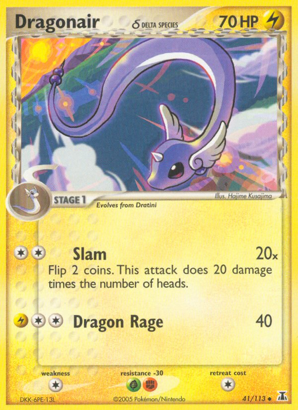 Dragonair δ (41/113) - Delta Species Pokémon Card