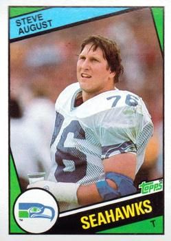 Steve August 1984 Topps #189 Sports Card