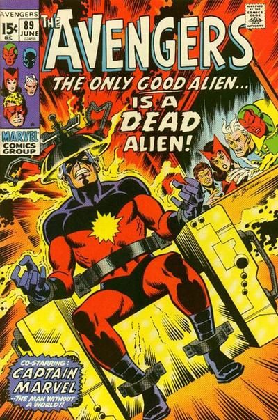 Avengers #89 Comic