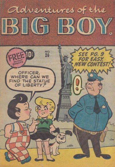 Adventures of Big Boy #20 [West] Comic