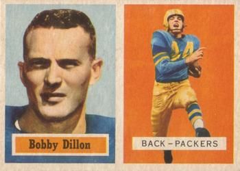 Bobby Dillon 1957 Topps #9 Sports Card