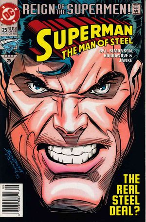 Superman: The Man of Steel #25 (Newsstand Edition)