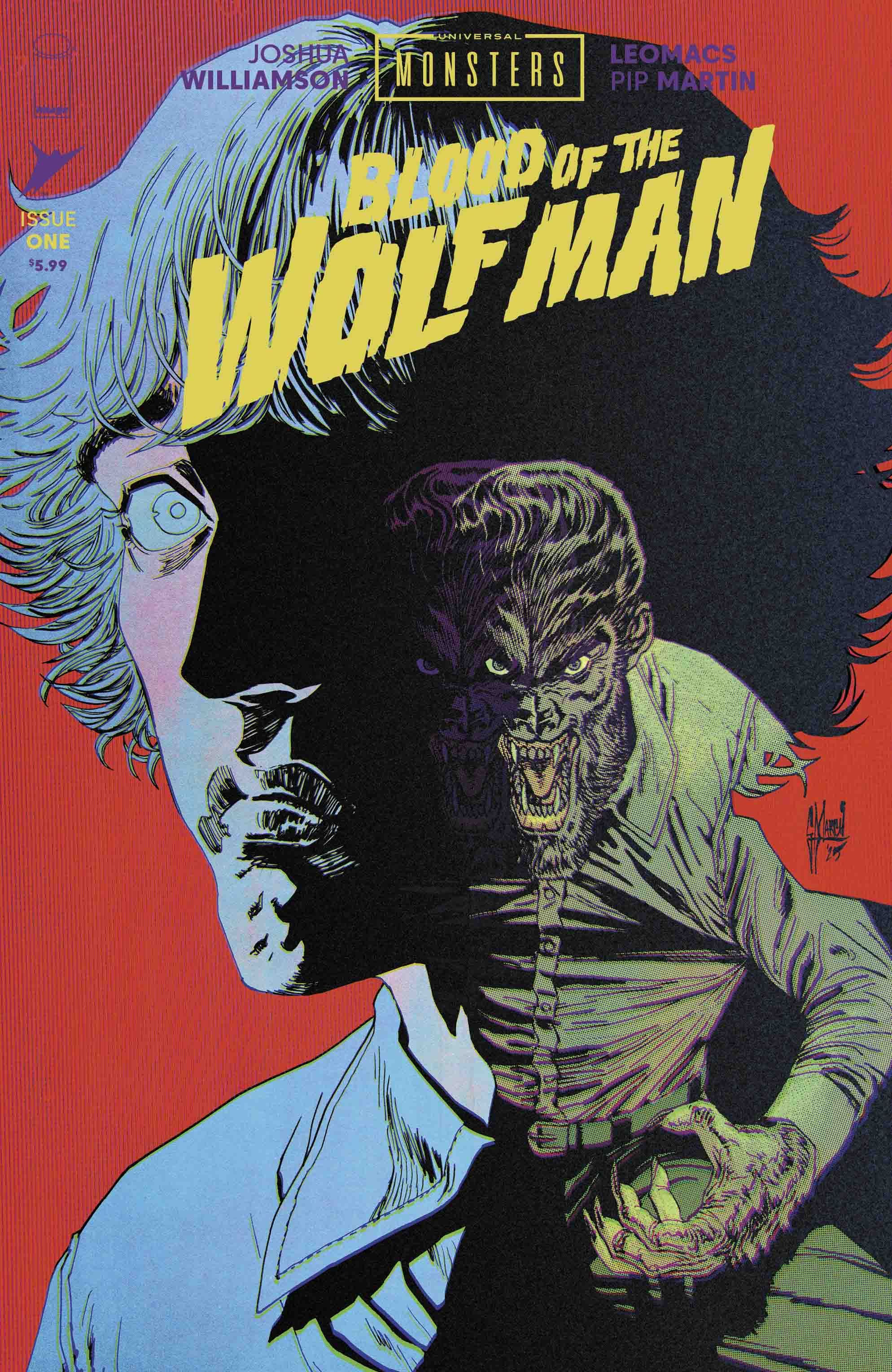 Universal Monsters Blood Of The Wolf Man #1 (Cvr G Inc 1:100 Guillem March Foil Variant) Comic