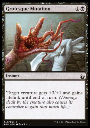 Grotesque Mutation (Battlebond) Trading Card