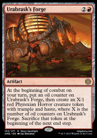 Urabrask's Forge (Phyrexia: All Will Be One) Trading Card