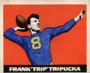 Frank Tripucka 1948 Leaf Football #49 Sports Card