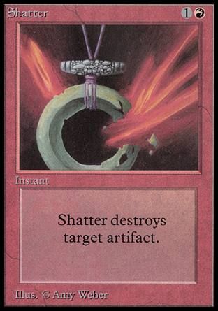 Shatter (Alpha) Trading Card