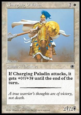 Charging Paladin (Portal) Trading Card