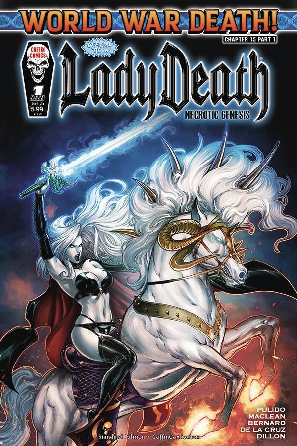 Lady Death: Necrotic Genesis #1 Comic