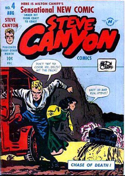Steve Canyon #4 Comic