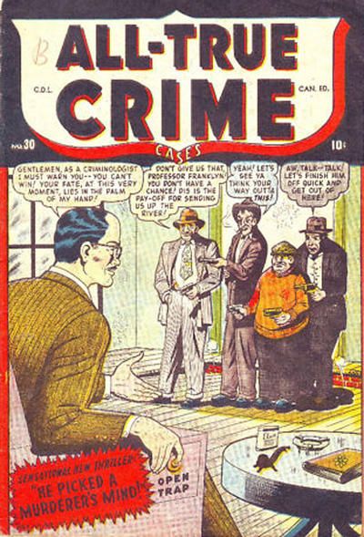 All True Crime Cases Comics #30 Comic