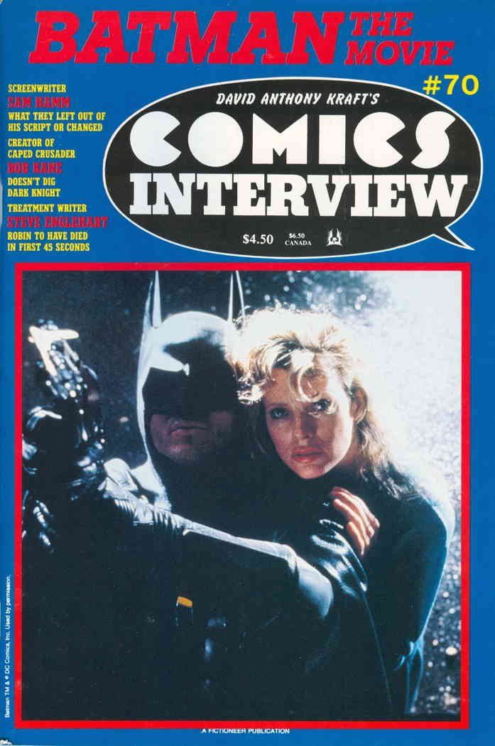 David Anthony Kraft's Comics Interview #70 Magazine