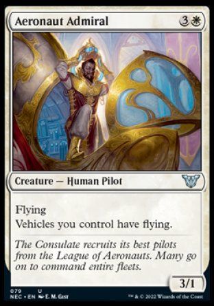 Aeronaut Admiral (Kamigawa Neon Dynasty Commander Decks) Trading Card