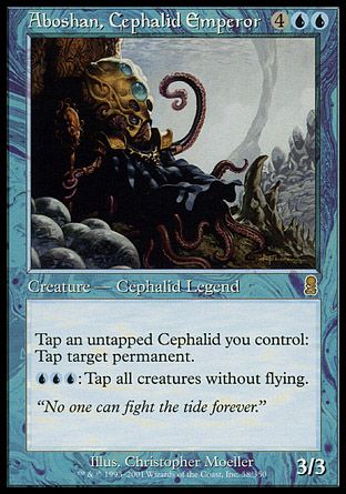 Aboshan, Cephalid Emperor (Odyssey) Trading Card