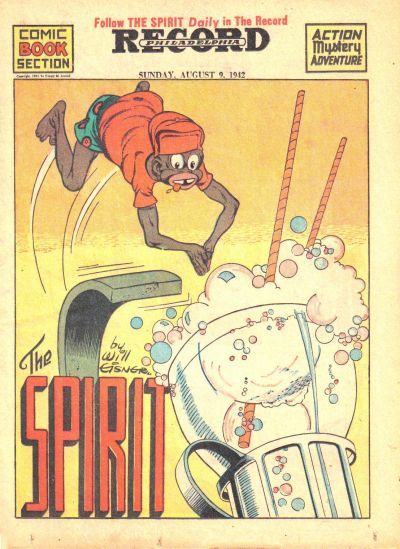 Spirit Section #8/9/1942 Comic