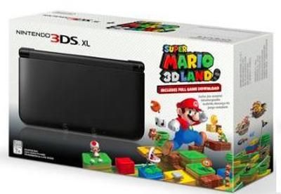 Nintendo 3DS XL [Black with Super Mario 3D Land] Video Game