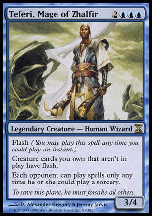 Teferi, Mage of Zhalfir (Time Spiral) Trading Card