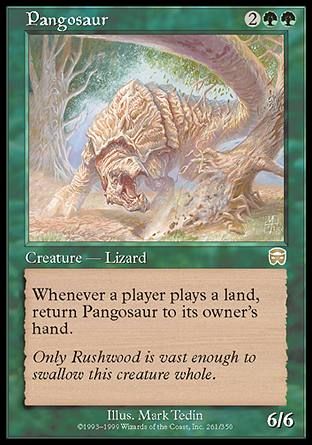 Pangosaur (Mercadian Masques) Trading Card