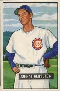 Johnny Klippstein 1951 Bowman #248 Sports Card