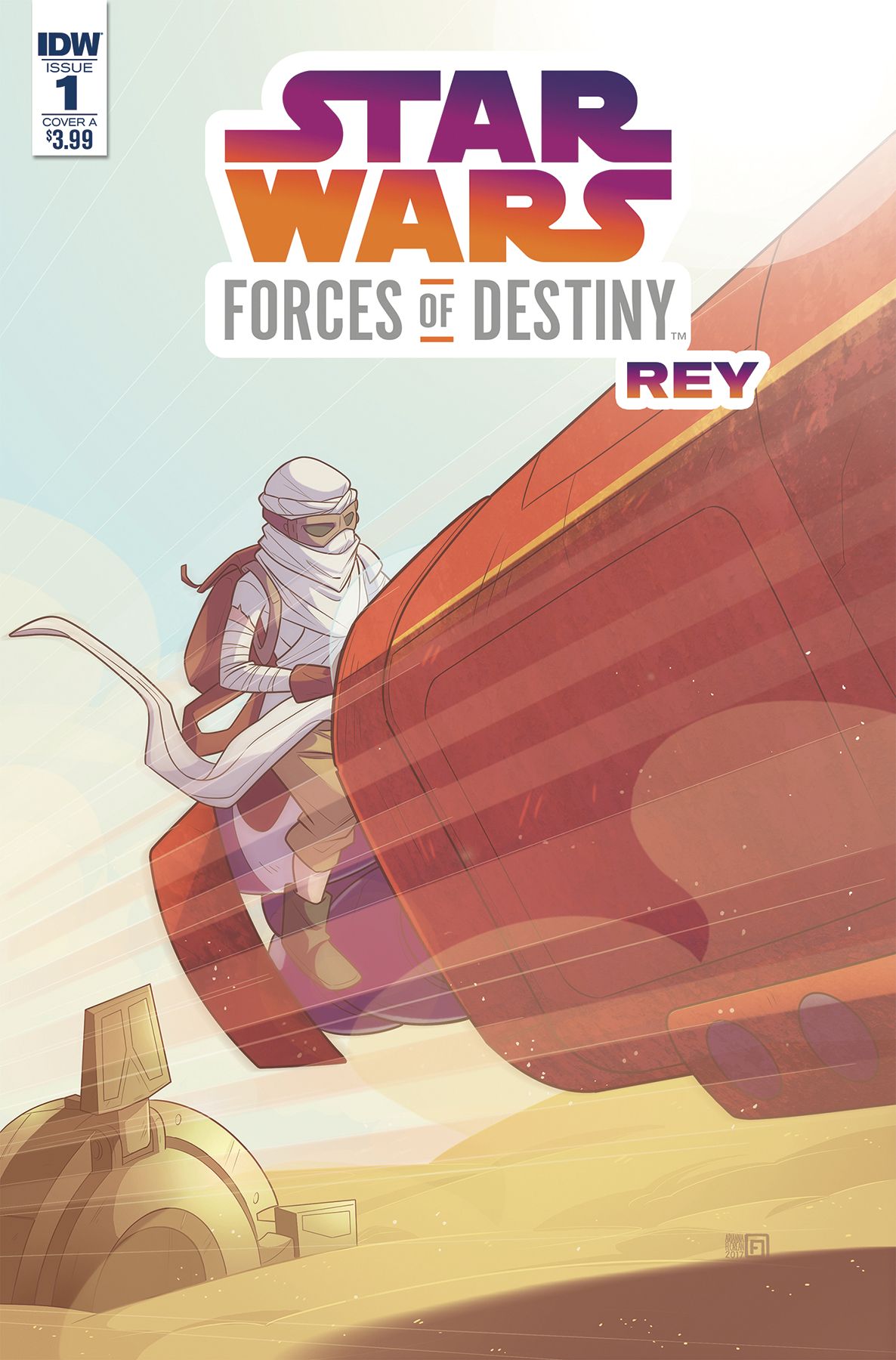 Star Wars Forces of Destiny - Rey #1 Comic
