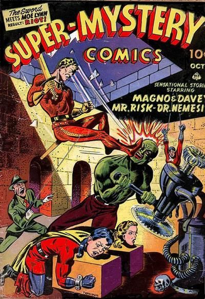 Super-Mystery Comics #6 Comic