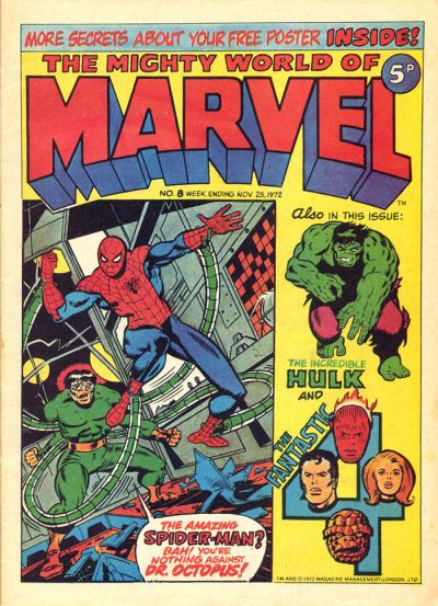 Mighty World of Marvel, The #8 Comic