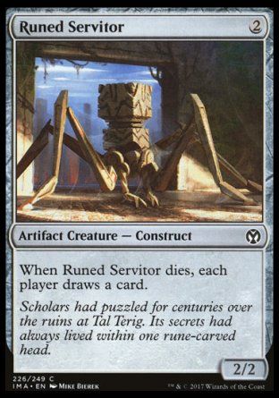 Runed Servitor (Iconic Masters) Trading Card