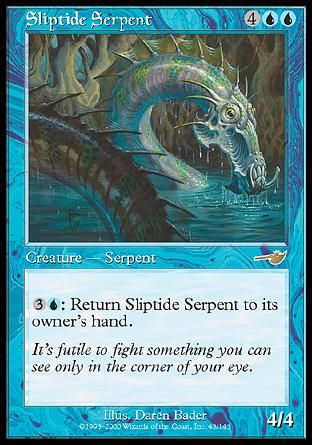 Sliptide Serpent (Nemesis) Trading Card