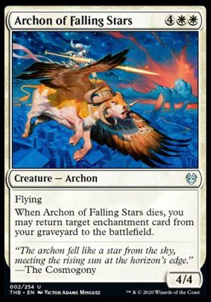 Archon of Falling Stars (Theros Beyond Death)