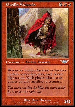 Goblin Assassin (Legions) Trading Card