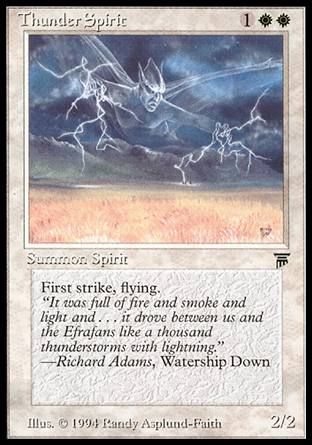 Thunder Spirit (Legends) Trading Card