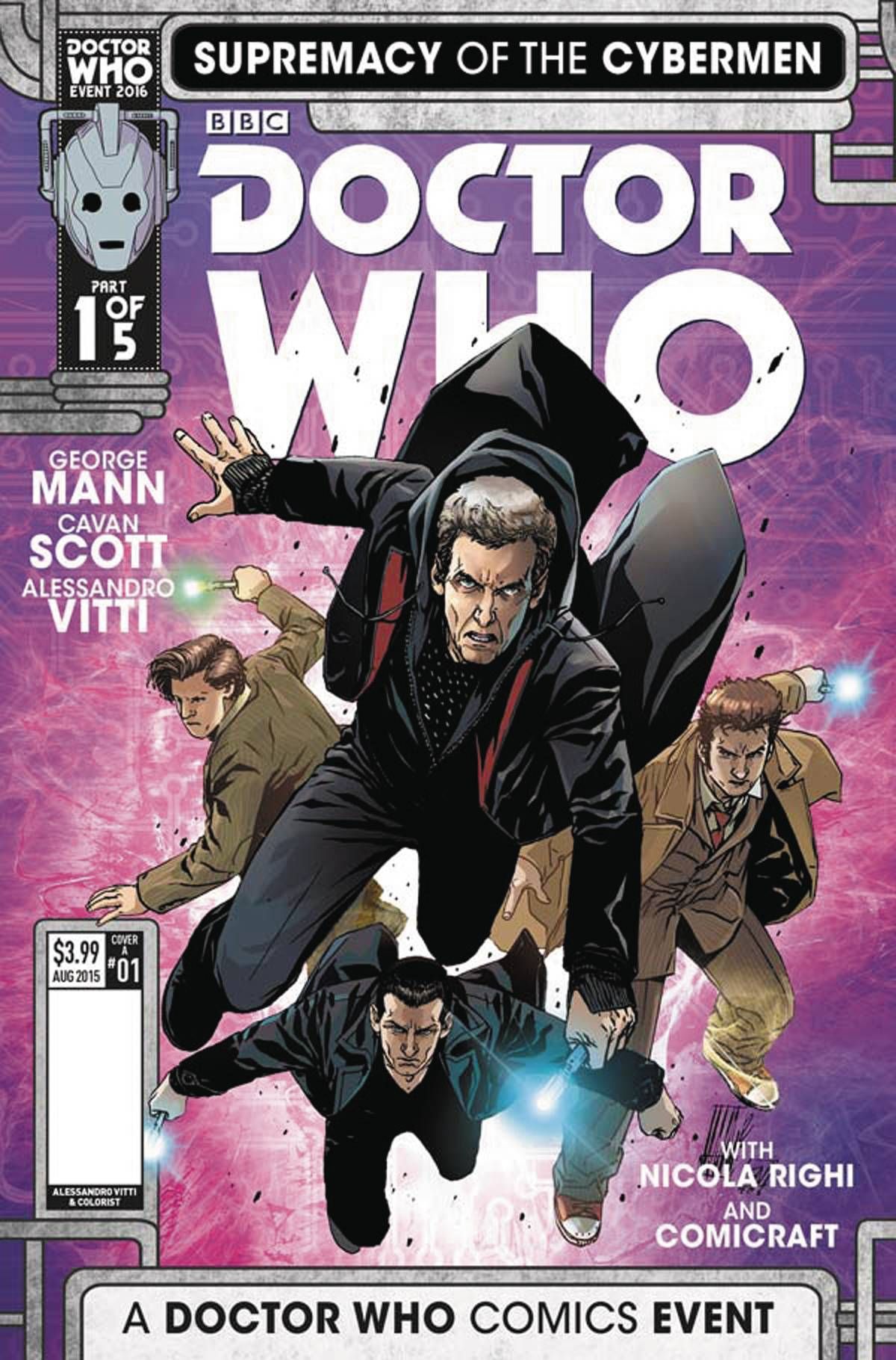 Doctor Who: Supremacy of the Cybermen #1 Comic